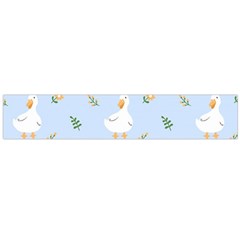 Duck-flower-seamless-pattern-background Large Flano Scarf 