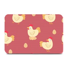 Cute-chicken-eggs-seamless-pattern Plate Mats