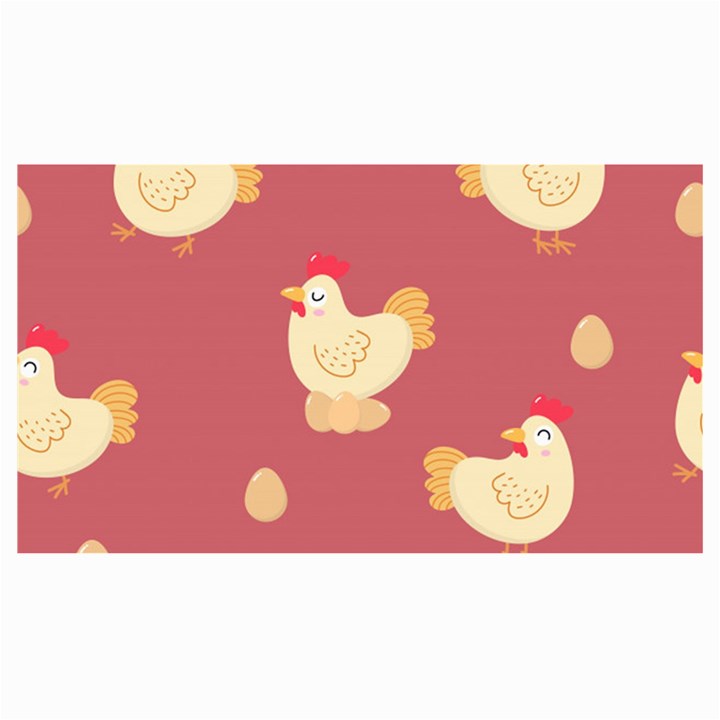 Cute-chicken-eggs-seamless-pattern Cosmetic Bag (Small)