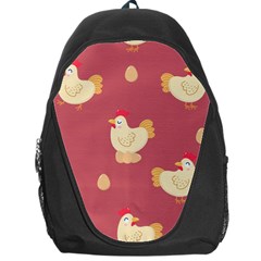 Cute-chicken-eggs-seamless-pattern Backpack Bag