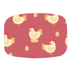 Cute-chicken-eggs-seamless-pattern Mini Square Pill Box