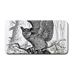 Owl-animals-wild-jungle-nature Medium Bar Mats by Jancukart