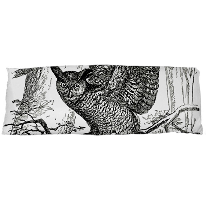 Owl-animals-wild-jungle-nature Body Pillow Case (Dakimakura)