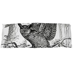 Owl-animals-wild-jungle-nature Body Pillow Case Dakimakura (two Sides)