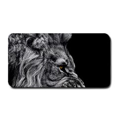 Angry Male Lion Medium Bar Mats