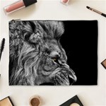 Angry Male Lion Cosmetic Bag (XL) Front