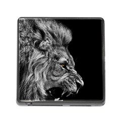 Angry Male Lion Memory Card Reader (square 5 Slot)