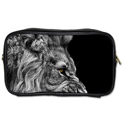 Angry Male Lion Toiletries Bag (one Side)