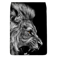 Angry Male Lion Removable Flap Cover (l) by Jancukart