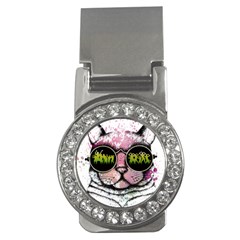 Black-cat-head Money Clips (cz)  by Jancukart