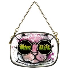 Black-cat-head Chain Purse (one Side)