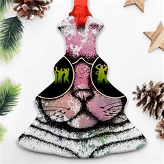 Black-cat-head Christmas Tree Ornament (two Sides)