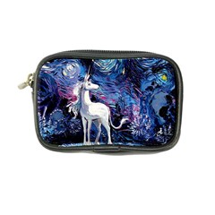 Unicorn Starry Night Coin Purse by Jancukart