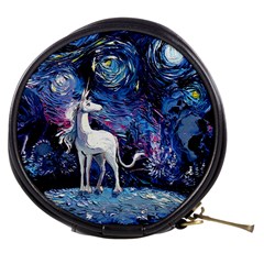 Unicorn Starry Night Mini Makeup Bag by Jancukart