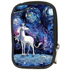 Unicorn Starry Night Compact Camera Leather Case