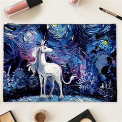 Unicorn Starry Night Cosmetic Bag (xxl)