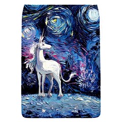 Unicorn Starry Night Removable Flap Cover (s) by Jancukart