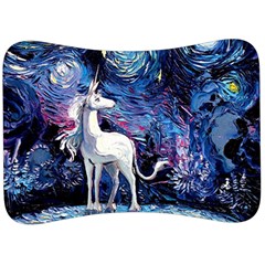 Unicorn Starry Night Velour Seat Head Rest Cushion