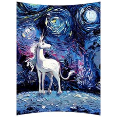 Unicorn Starry Night Back Support Cushion by Jancukart