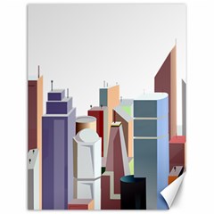 City-urban-buildings-skyscraper Canvas 12  X 16 