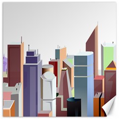 City-urban-buildings-skyscraper Canvas 16  X 16 