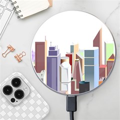 City-urban-buildings-skyscraper Wireless Charger