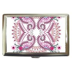 Pink Flower Cartoon Cigarette Money Case