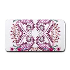 Pink Flower Cartoon Medium Bar Mats