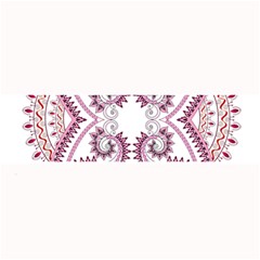 Pink Flower Cartoon Large Bar Mats