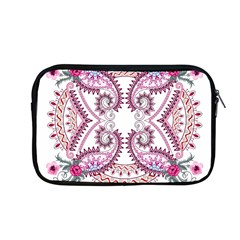 Pink Flower Cartoon Apple Macbook Pro 13  Zipper Case