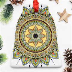 Motif-circle-vintage-circular-pattern Ornament (bell)