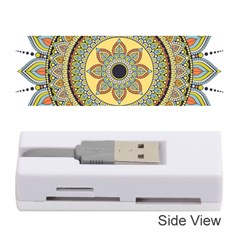 Motif-circle-vintage-circular-pattern Memory Card Reader (stick)