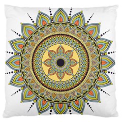 Motif-circle-vintage-circular-pattern Standard Flano Cushion Case (one Side)