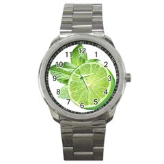 Lemon Clipart Sport Metal Watch