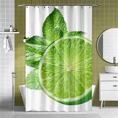 Lemon Clipart Shower Curtain 48  X 72  (small) 