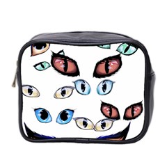 Glasses Mini Toiletries Bag (two Sides)