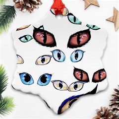 Glasses Ornament (snowflake)