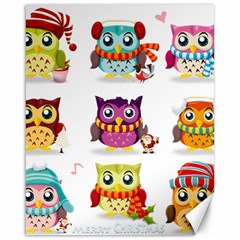 Cartoon-cute-owl-vector Canvas 16  X 20  by Jancukart