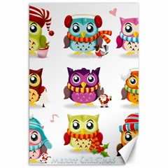 Cartoon-cute-owl-vector Canvas 20  X 30 