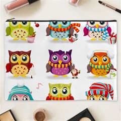 Cartoon-cute-owl-vector Cosmetic Bag (xxxl)