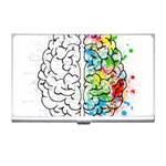 Brain-mind-psychology-idea-drawing Business Card Holder Front