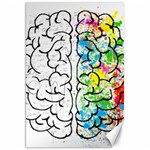 Brain-mind-psychology-idea-drawing Canvas 20  x 30  19.62 x28.9  Canvas - 1