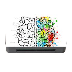 Brain-mind-psychology-idea-drawing Memory Card Reader With Cf by Jancukart