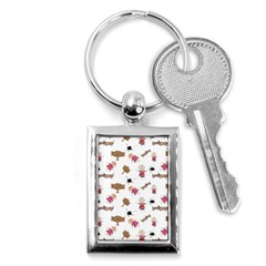 Children-wallpaper-background Key Chain (rectangle)