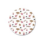 Children-wallpaper-background Magnet 3  (Round) Front