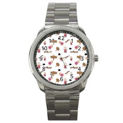 Children-wallpaper-background Sport Metal Watch