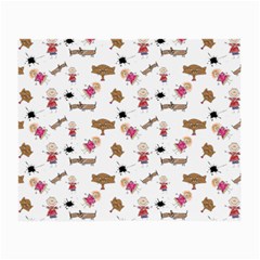 Children-wallpaper-background Small Glasses Cloth (2 Sides)