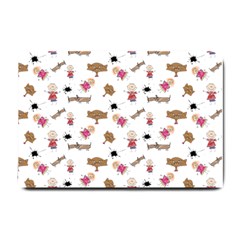 Children-wallpaper-background Small Doormat 