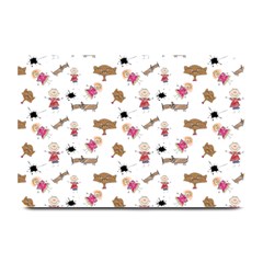 Children-wallpaper-background Plate Mats