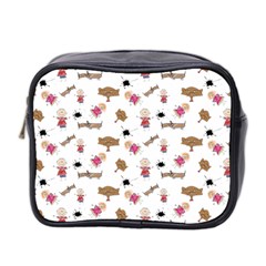 Children-wallpaper-background Mini Toiletries Bag (two Sides)